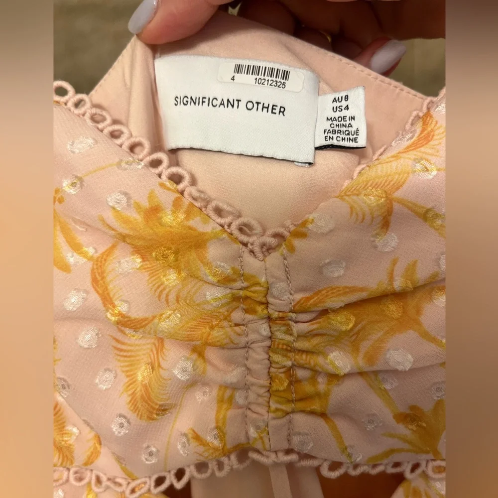 REVOLVE Yellow & White Floral Maxi Dress - Picture 5 of 5